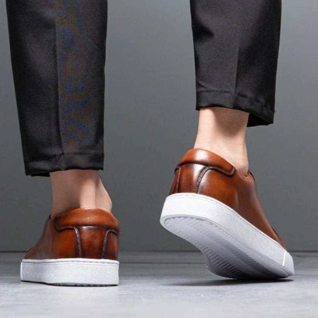 Luca - Sneakers Comfort in Pelle