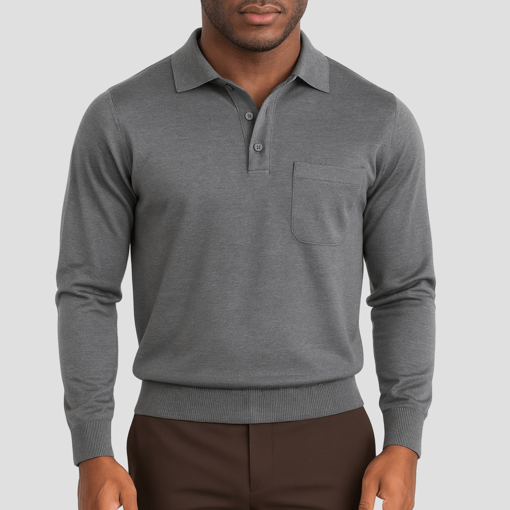Rinaldi | Maglia Polo in Lana Elegante